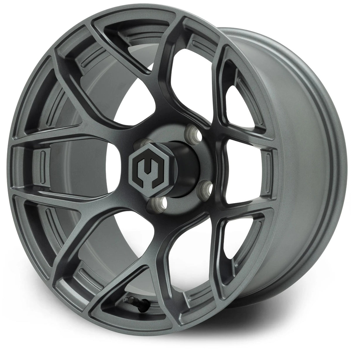 MODZ® 14" Renegade Matte Gunmetal Golf Cart Wheel