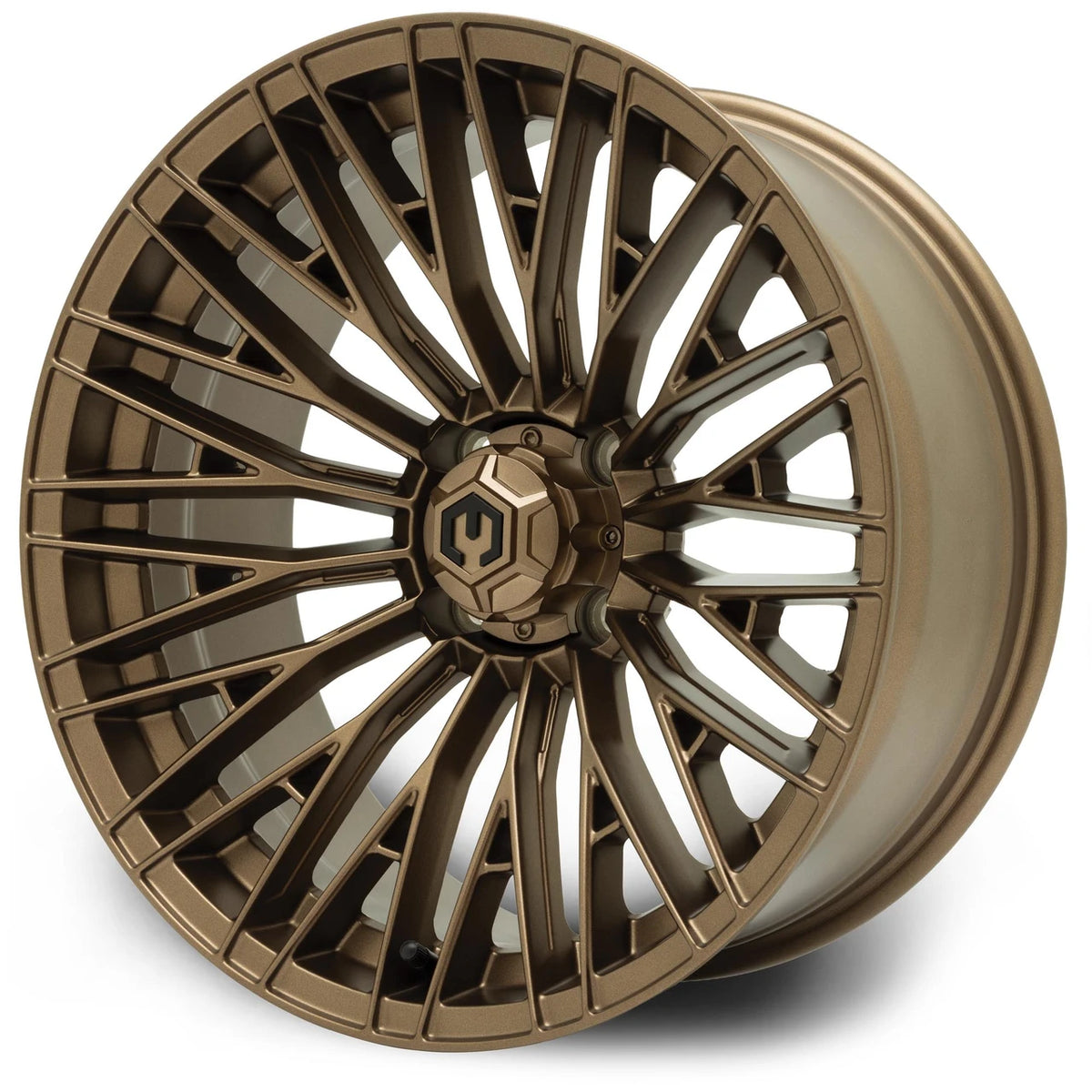 MODZ® 16" Reaper Matte Bronze Golf Cart Wheel