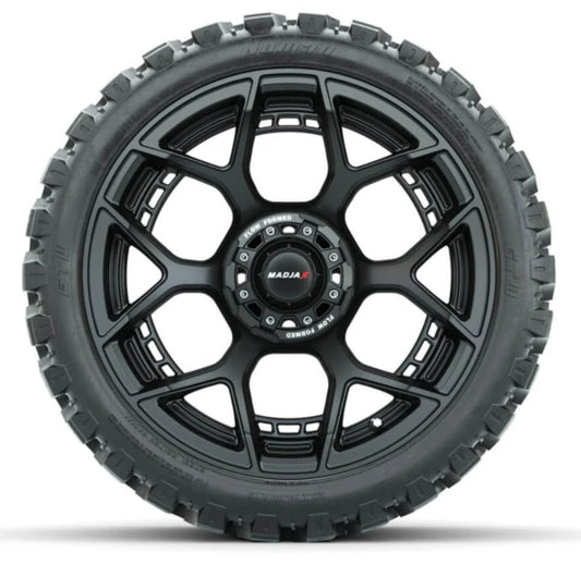 MadJax® 15" Flow Form Evolution Wheel and GTW Nomad Off Road Tires Matte Black