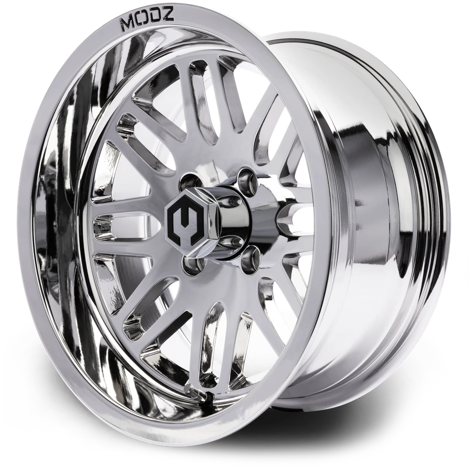 MODZ® 14" Mayhem Chrome Golf Cart Wheel