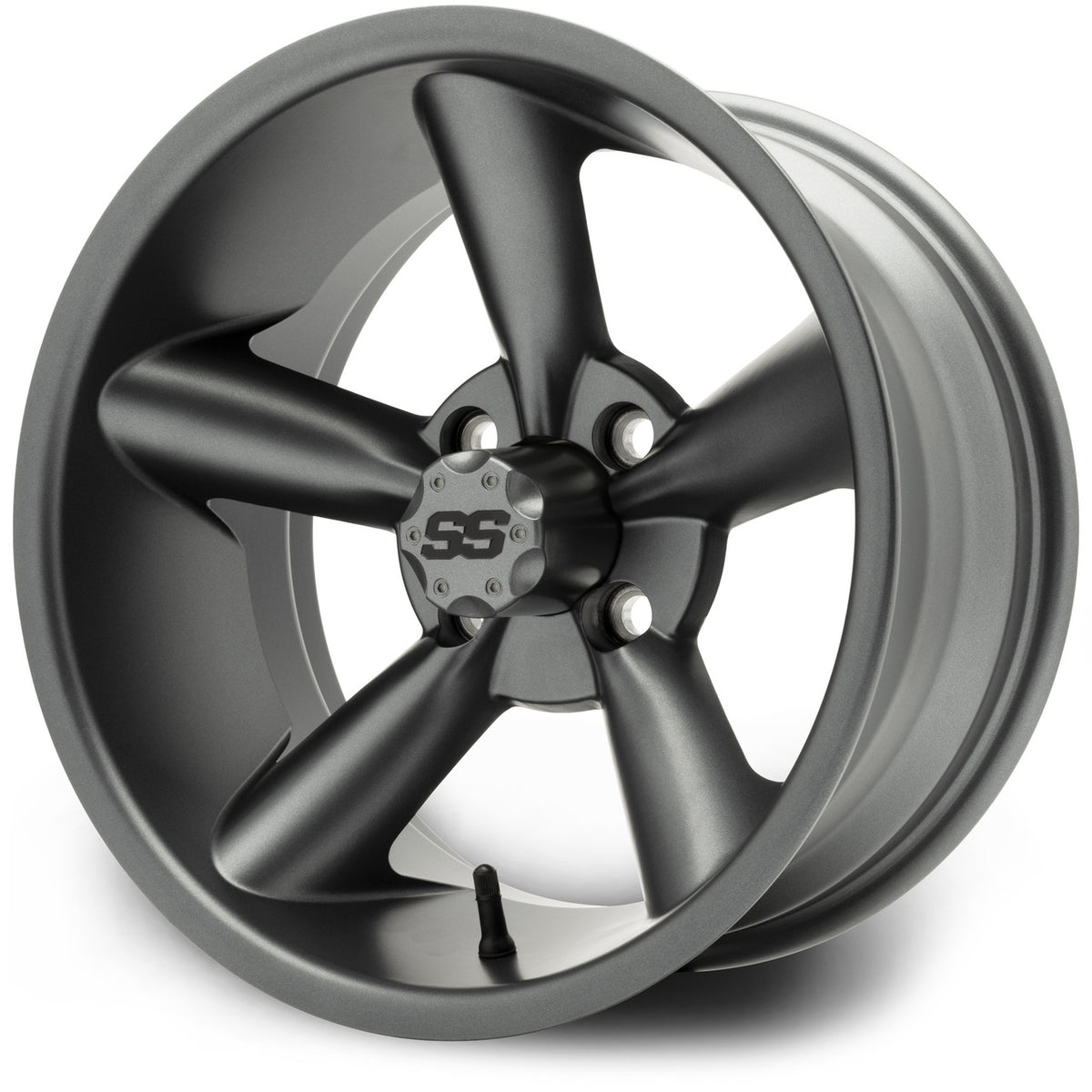 MODZ® Classic 14" Godfather Gunmetal Golf Cart Wheel