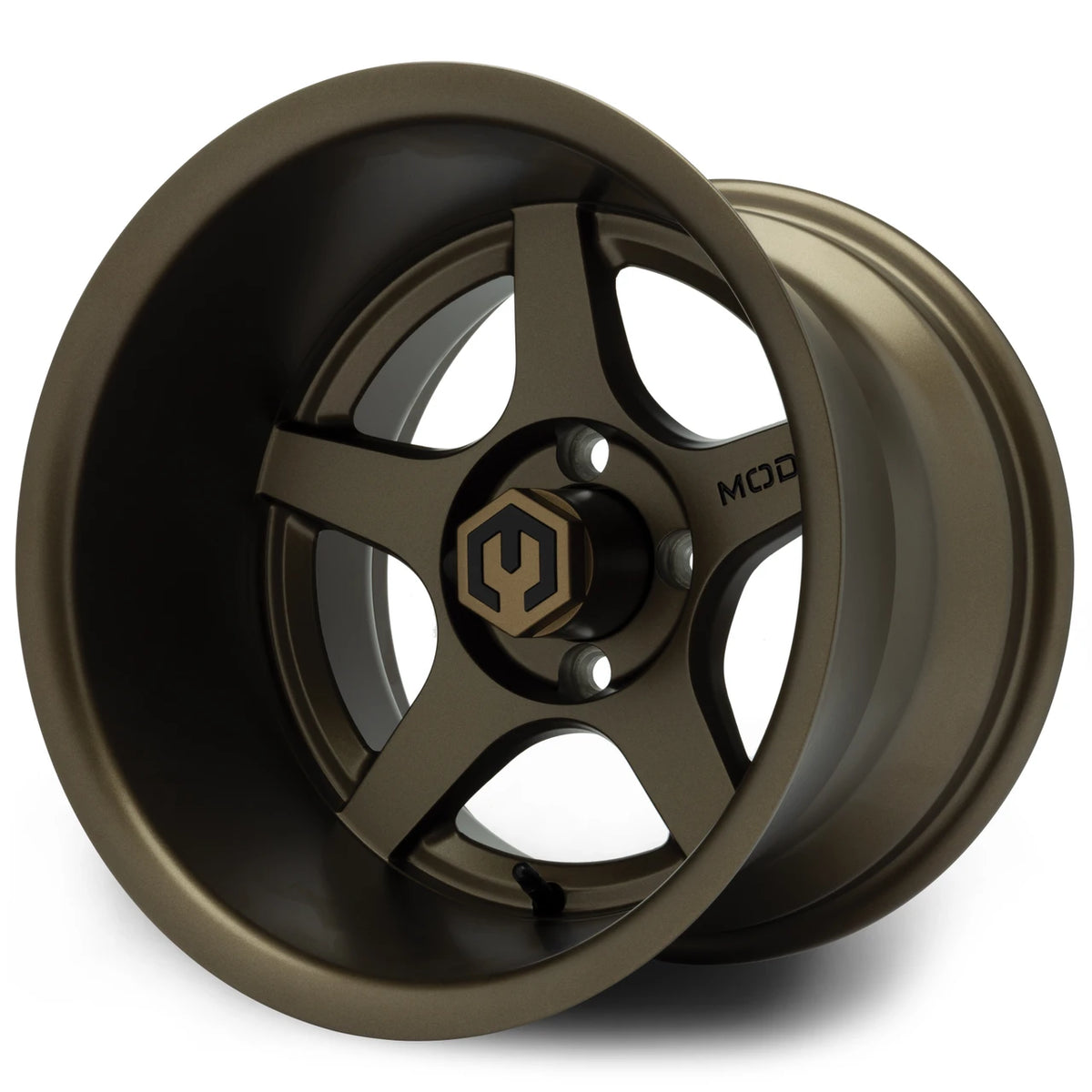 MODZ® 14" Maverick Matte Bronze Golf Cart Wheel
