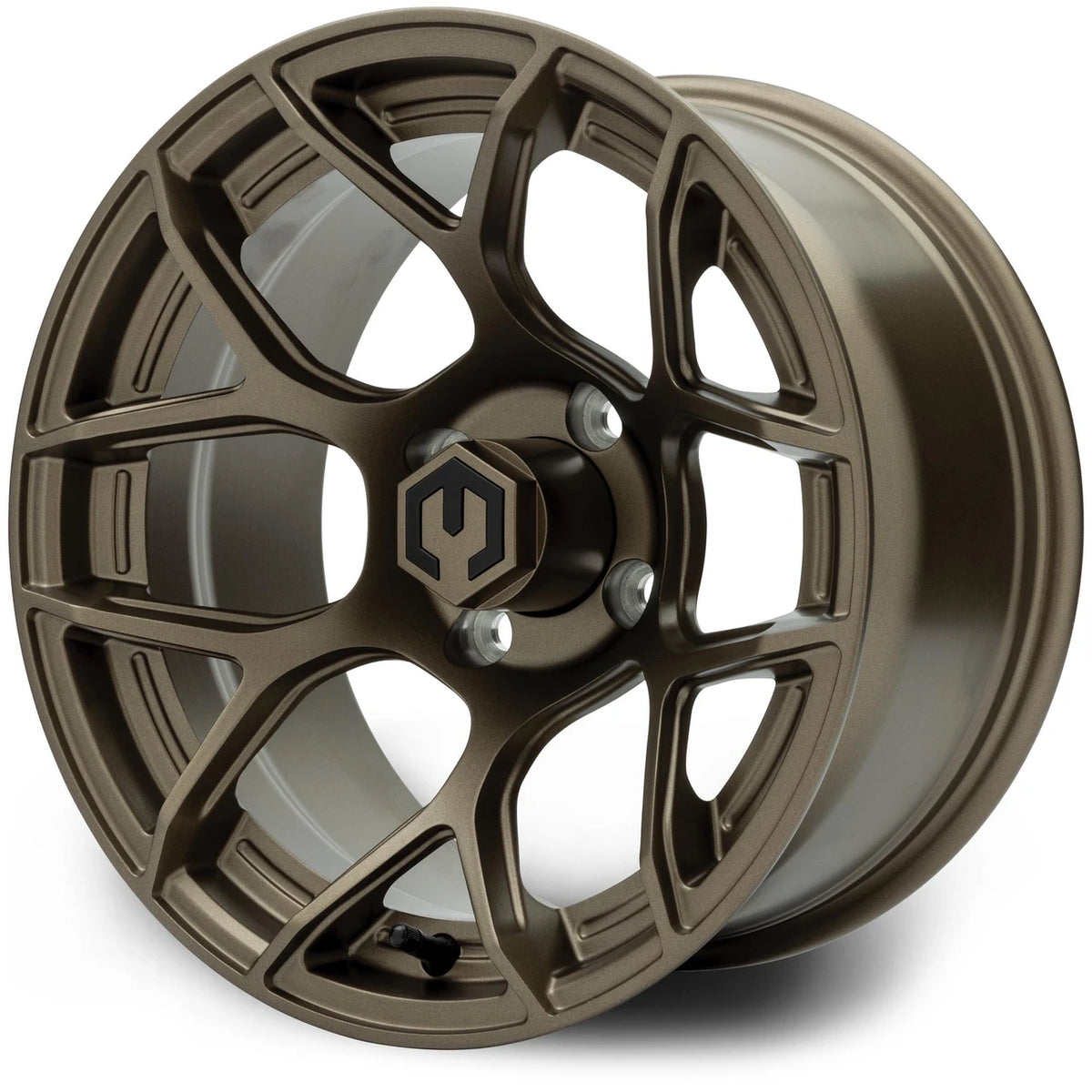 MODZ® 14" Renegade Matte Bronze Golf Cart Wheel