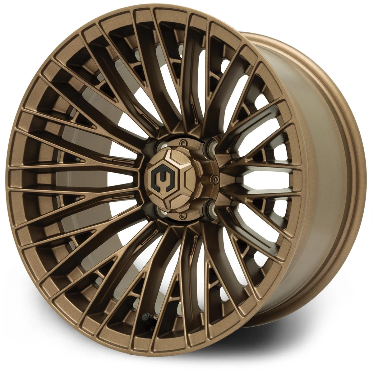 MODZ® 14" Reaper Matte Bronze Golf Cart Wheel