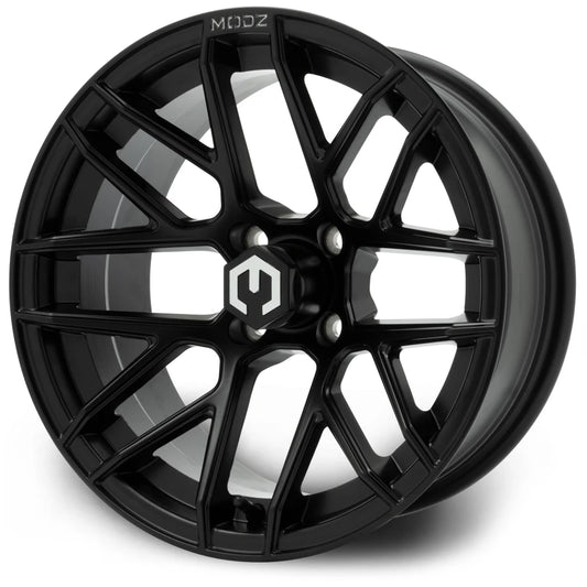 MODZ® 15" Matrix Matte Black Golf Cart Wheel