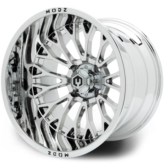 MODZ® 15x10" Convict Chrome Golf Cart Wheel