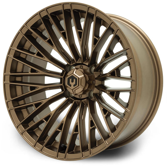MODZ® 16" Reaper Matte Bronze Golf Cart Wheel