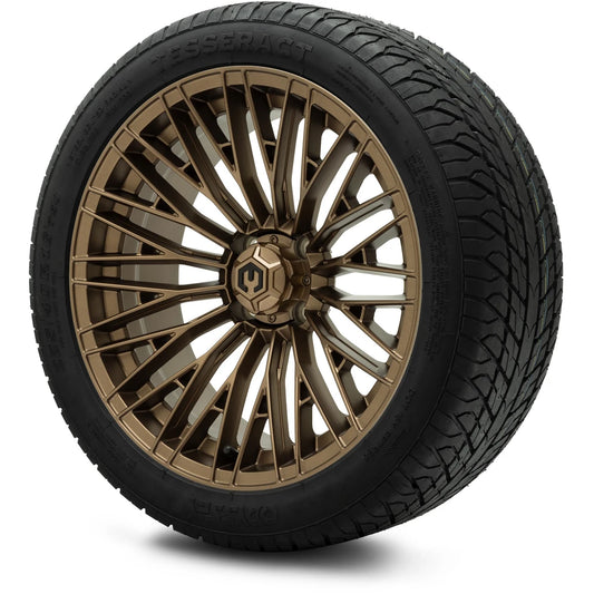 MODZ® 16" Reaper Matte Bronze - Low Profile Tires and Wheels Combo