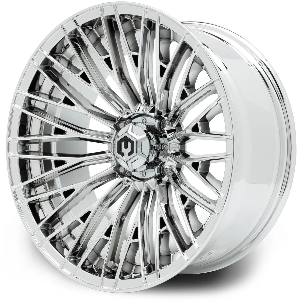 MODZ® 16" Reaper Chrome Golf Cart Wheel