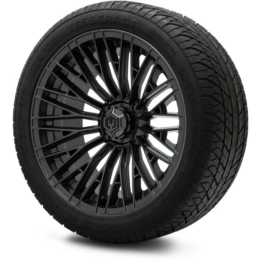 MODZ® 16" Reaper Titanium Gunmetal - Low Profile Tires and Wheels Combo
