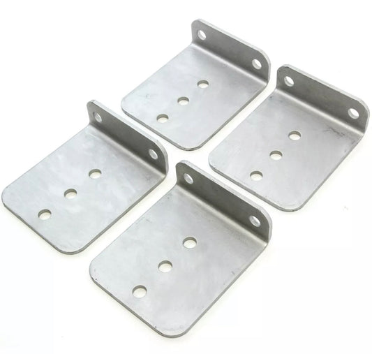 Galvanized L-Type Trailer Bunk Bracket Kit
