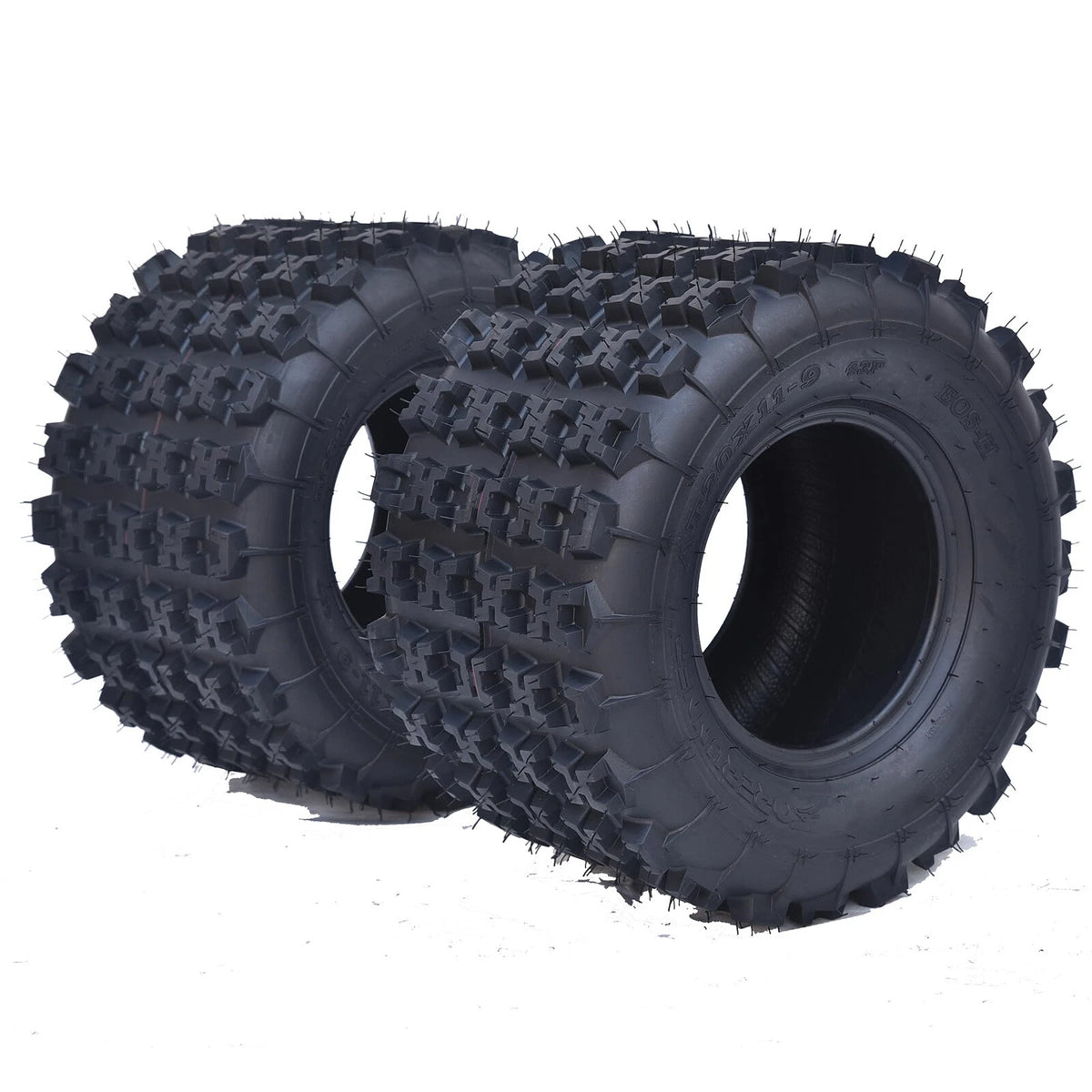 ⭐2packs 20x11x9 ATV Tires 6PR All Terrain 20x11-9 ATV UTV Trail Sand Mud Off-Roa