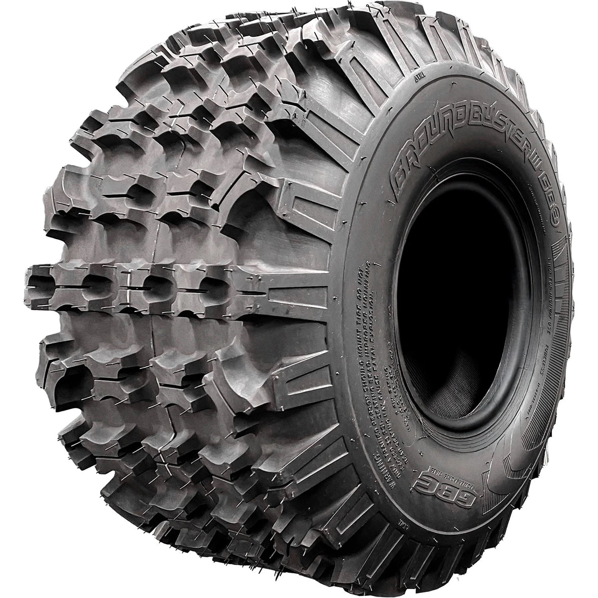 2 GBC Ground Buster III Rear Pro 20x11.00-9 20x11-9 6 Ply AT A/T ATV UTV Tires