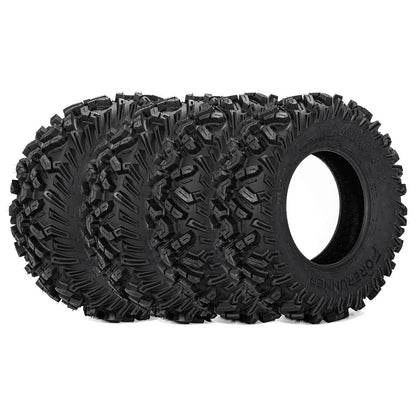 Set 4 25x10-12 25x8-12 6PR ATV UTV Tires 25x8x12 25x10x12 All Terrain Heavy Duty
